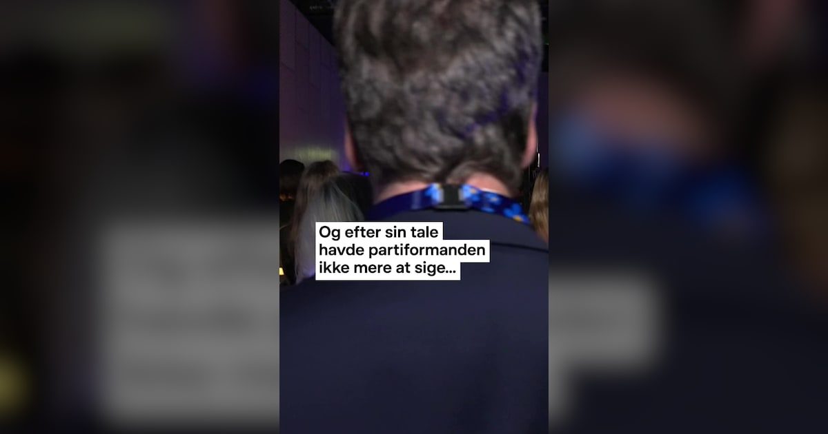 Efter valgnederlag: Partiformand flygter fra journalister
