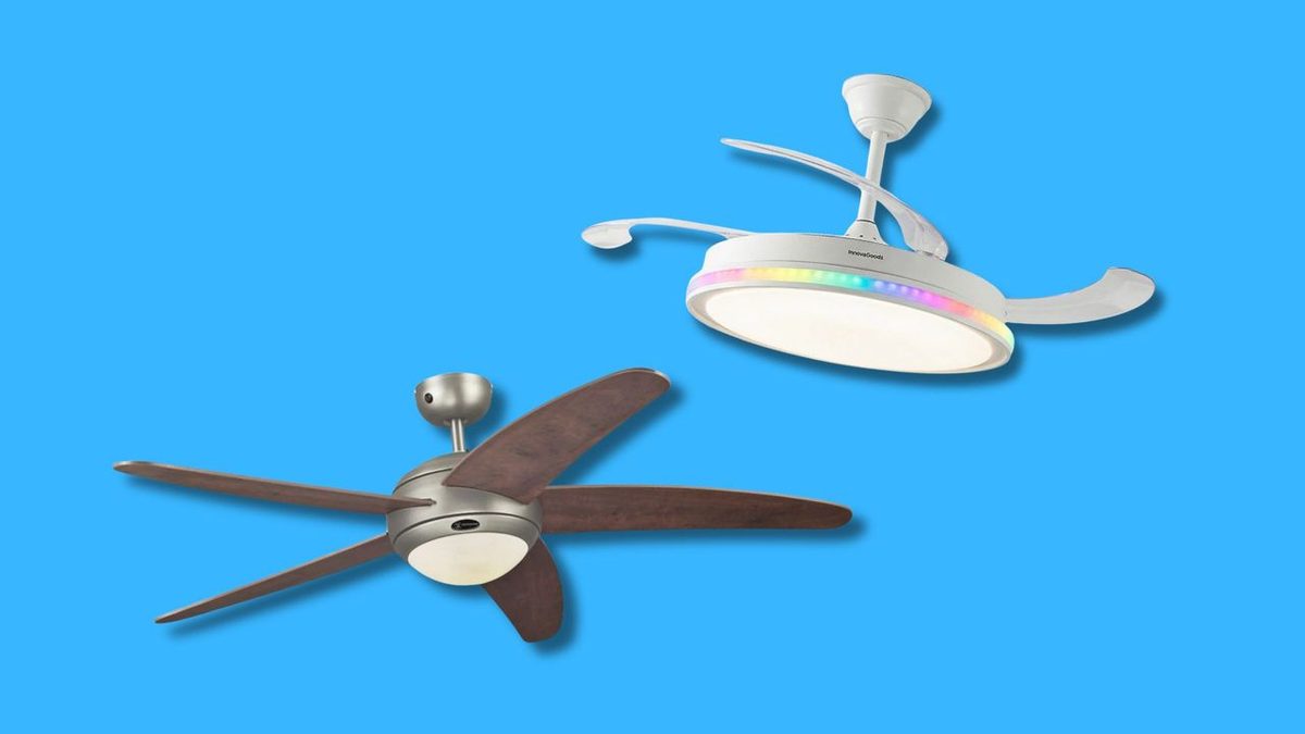 I migliori ventilatori a soffitto per rinfrescare casa senza ingombri