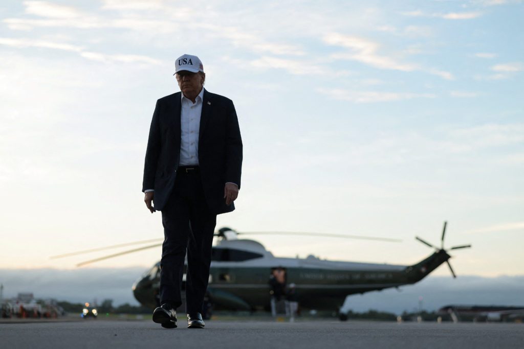Trump says the only AI guardrails the U.S. needs is him as president
