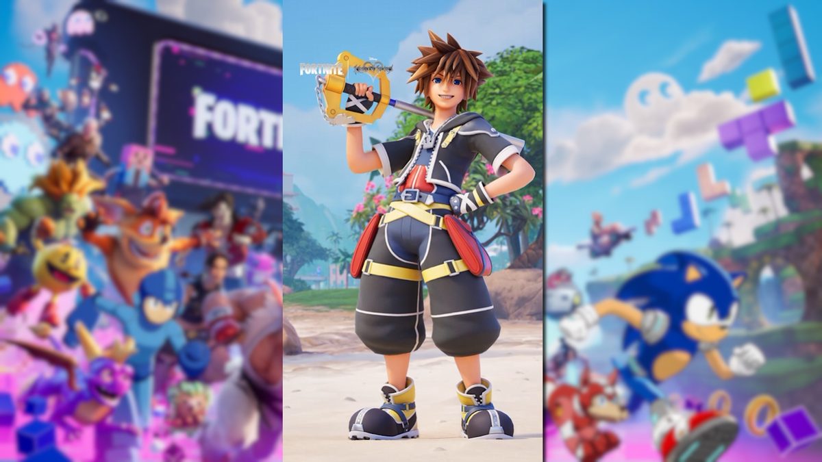 Kingdom Hearts' Sora joins Fortnite this week, and it looks like more characters may follow
