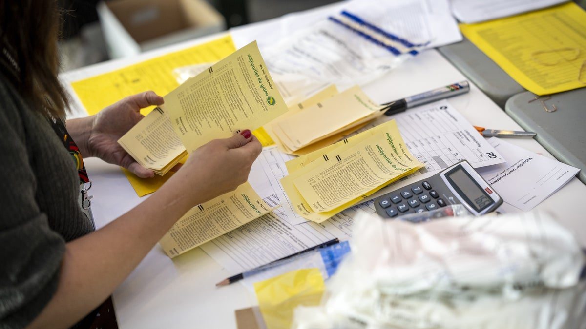 Efter strul – alla räknade röster registrerade