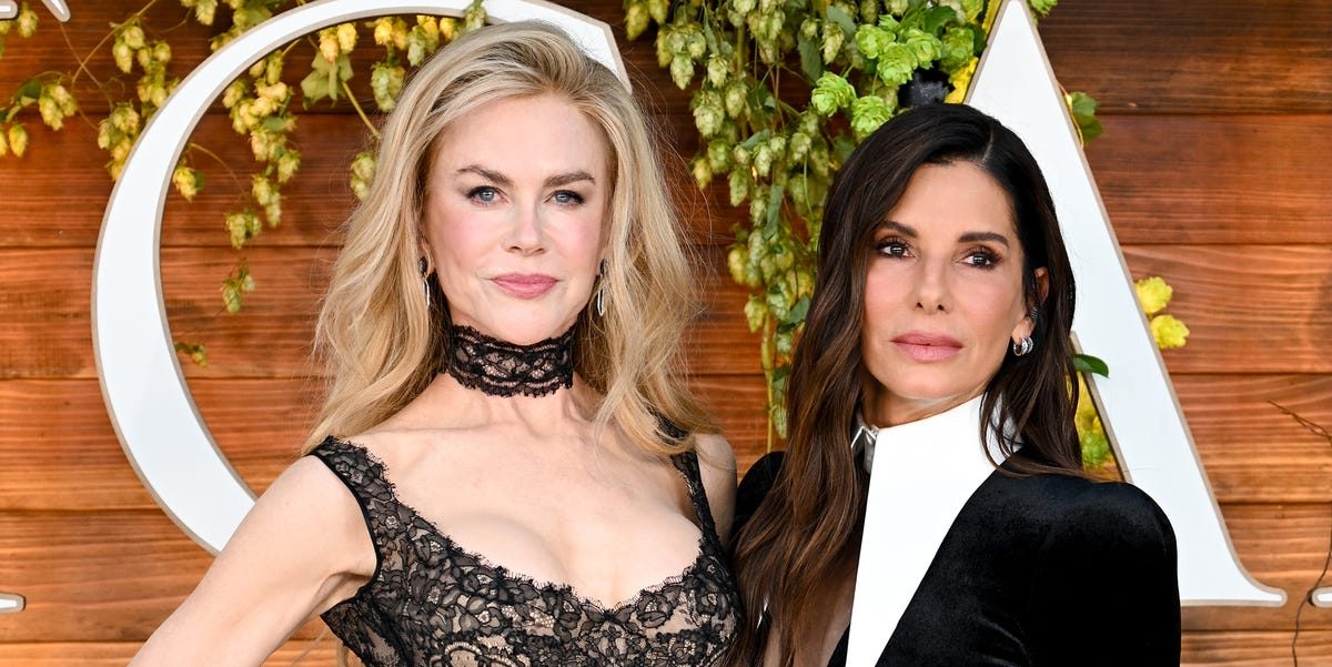 Barely-There Nails Are Back—Just Ask Nicole Kidman and Sandra Bullock
