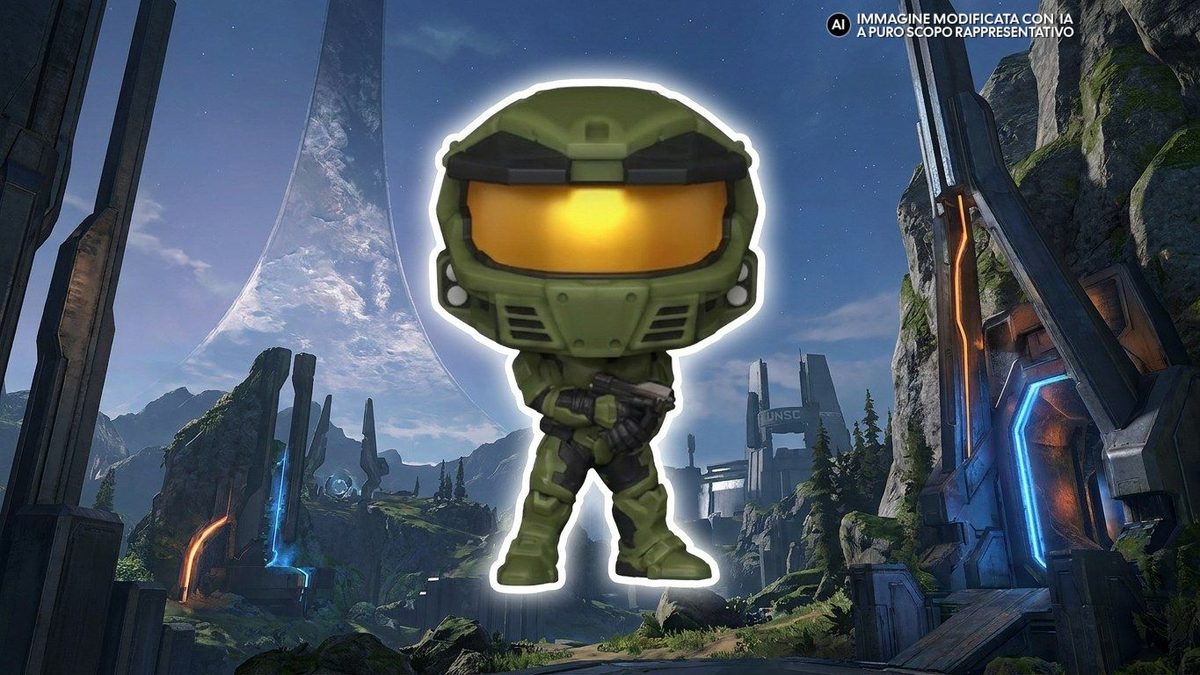 Amazon: preorder al minimo per l'assurdo Funko POP di Master Chief di Halo del 25esimo
