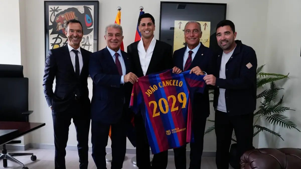 Reunión de seguimiento Mendes-Laporta