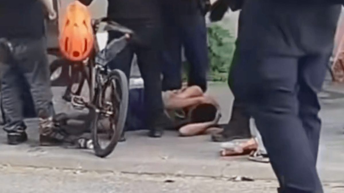 Man dies after French police officer throws him on the ground