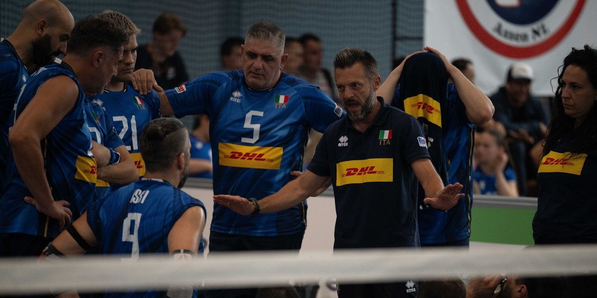 La nazionale maschile in ritiro a Formia