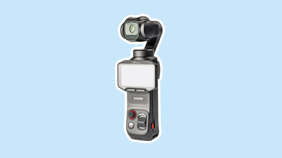 heise+ | 8K-Gimbalkamera mit abnehmbarem Display: Insta360 Luna Pro im Test