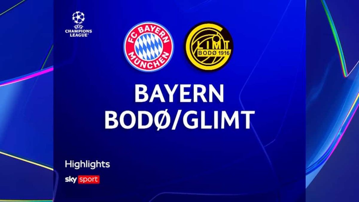 Bayern Monaco-Bodo Glimt 5-0: gol e highlights