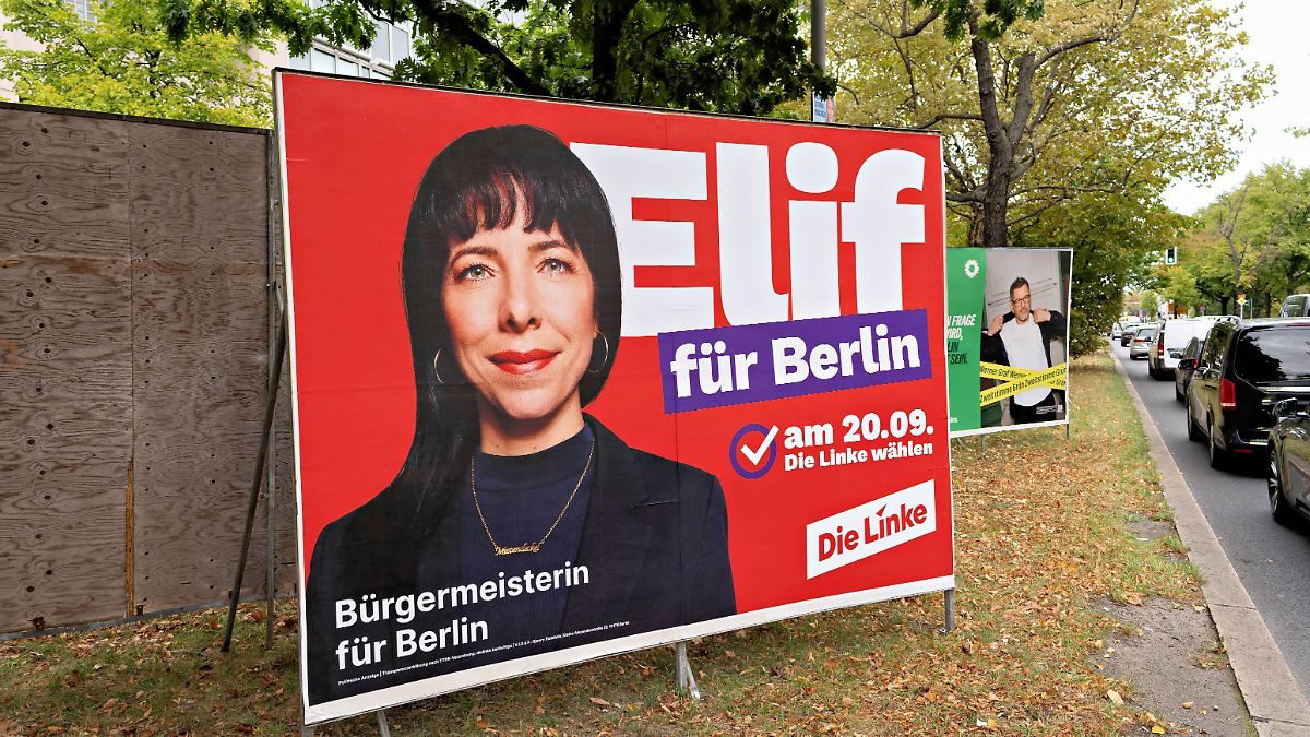 Neue Umfrage vor Berlin-Wahl: Linke zieht an CDU vorbei und liegt in Berlin vorn