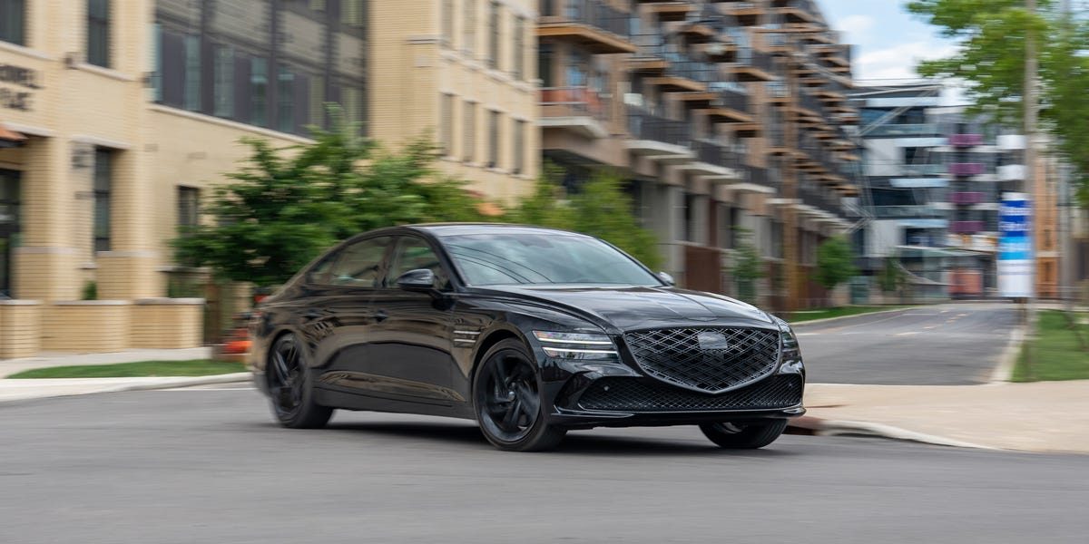 View Photos of the 2026 Genesis G80 3.5T AWD