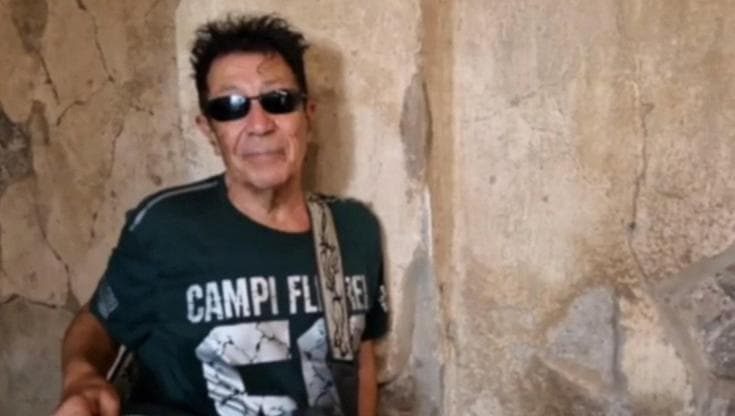 Edoardo Bennato agli Scavi di Pompei: "Bagnoli per tutti, non per pochi eletti”