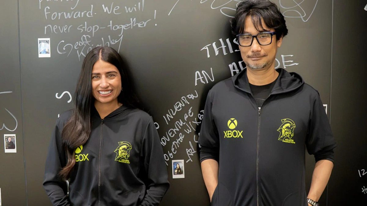Hideo Kojima y Asha Sharma ya posan juntos con el logo de Xbox y lanzan el primer dardo a PlayStation: "A la invención…