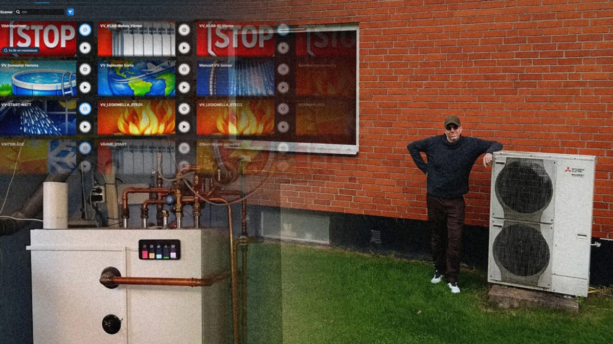 [Ekstra] Slik lurer han varmepumpa – og sparer tusenvis