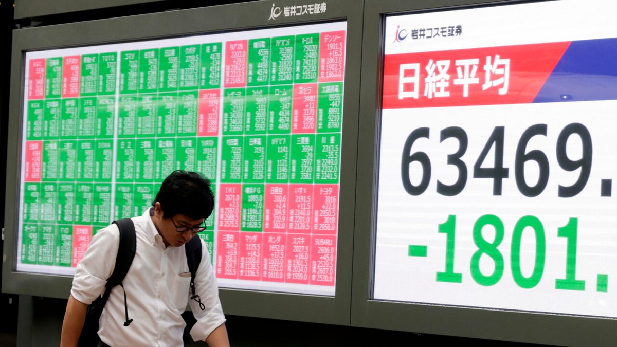 Borsa: Tokyo, apertura in ribasso (-0,36%)