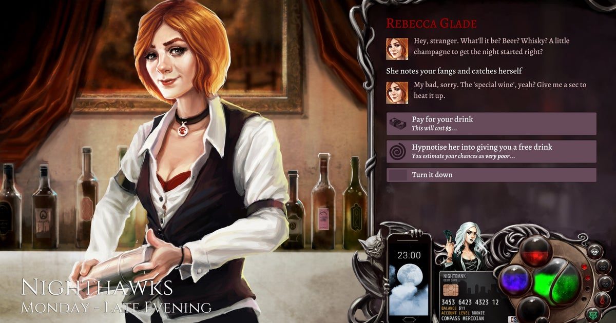 "Valve is under the impression that this game is way sexier": Nighthawks devs claim vampire RPG has erroneously been sl…