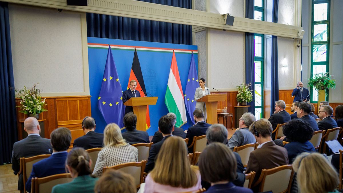 Johann Wadephul in Ungarn: Und dann wird der Außenminister in Budapest auf die AfD und Friedrich Merz angesprochen