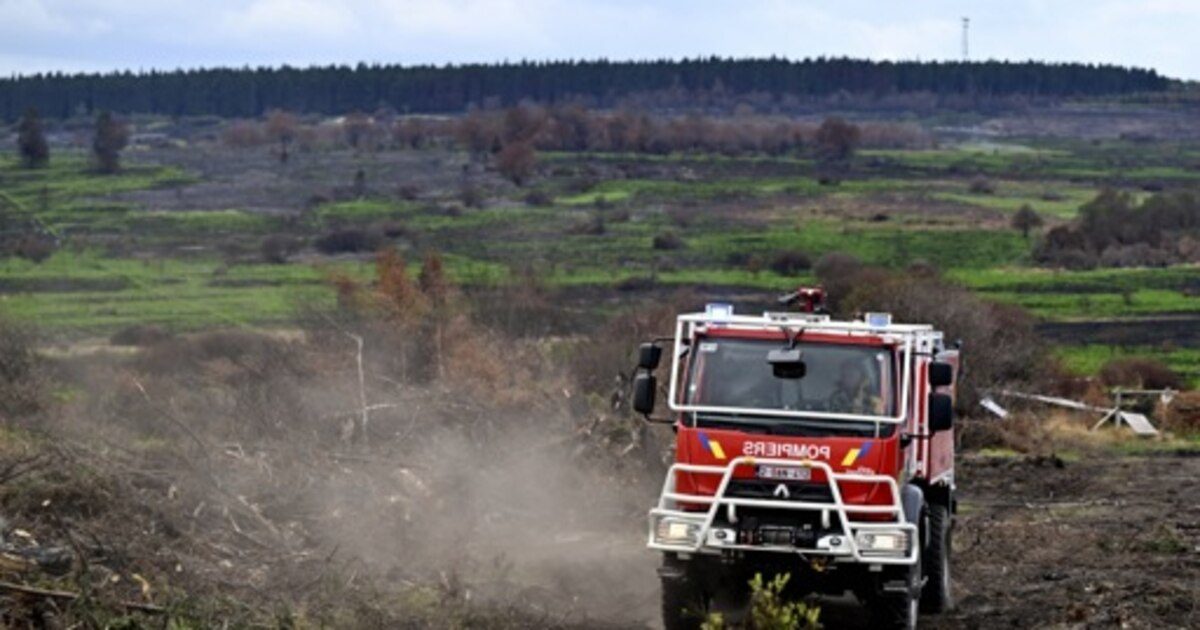 L'incendie dans les Fagnes n'est "pas encore éteint"