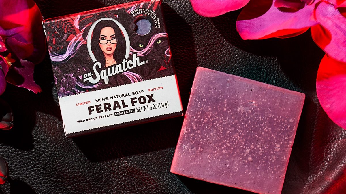Dr Squatch reveals Megan Fox soap collab designed to “drive people feral”