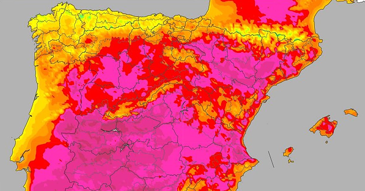 La Aemet lanza aviso amarillo en Madrid: máximas de 37 grados