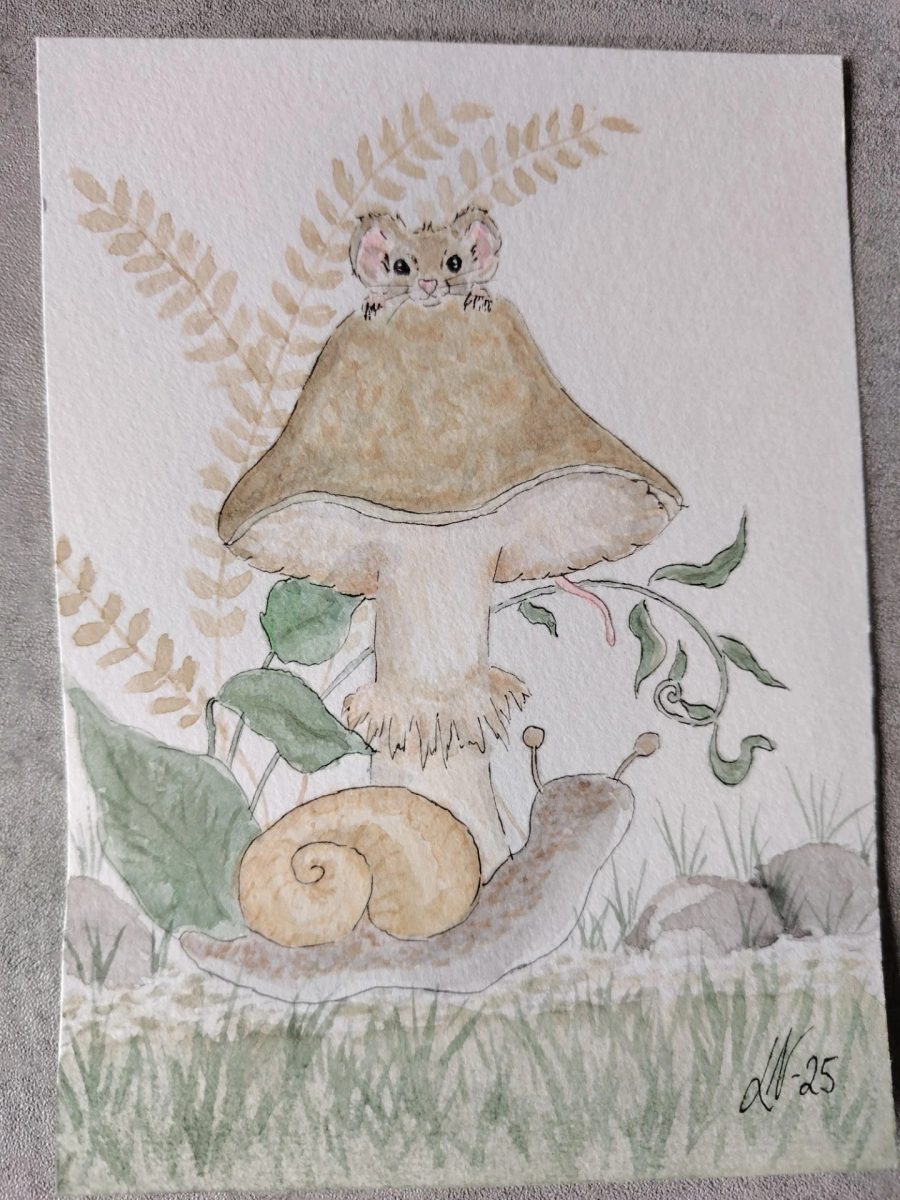 A little look into my sketchbook from last year. There’s something so comforting about painting cozy fairytale scenes