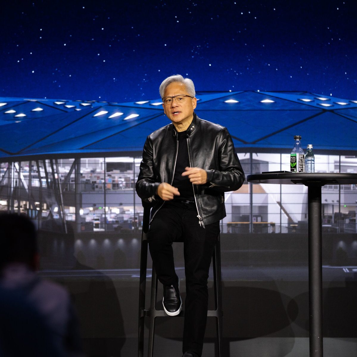 Nvidia’s Jensen Huang Gets Onstage Call From Trump, Who Dismissed A.I. Safety Concerns