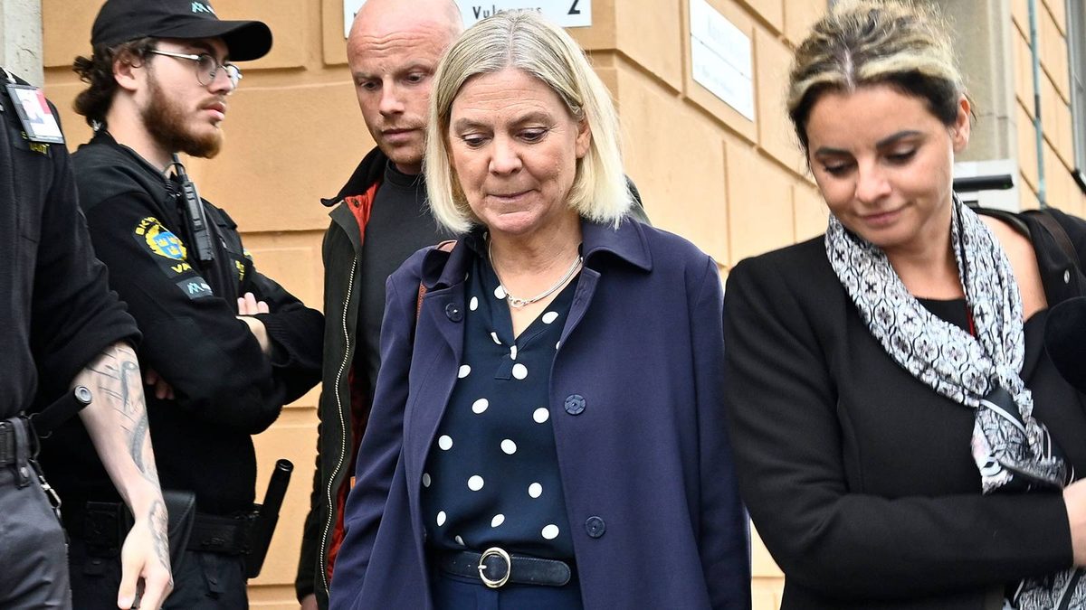 Magdalena Andersson lämnar toppmötet