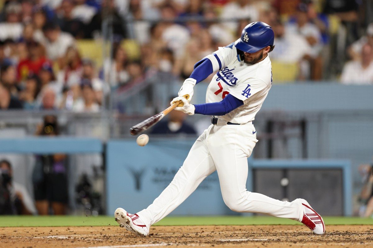 Dodgers Rookie, Former Top Prospect Trolled After Viral Moment in Blowout