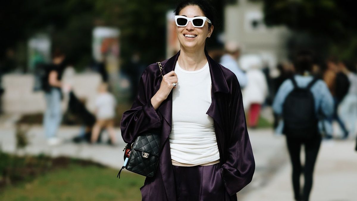6 Ways To Style Satin Trousers For Autumn