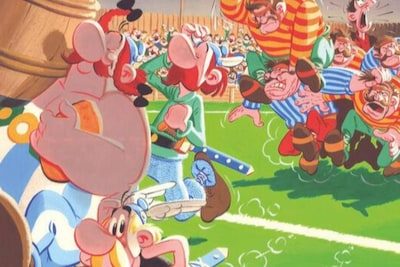 Recordbedrag voor tekenaar Asterix: cover van ‘Asterix en de Britten’ geveild voor maar liefst 1,474 miljoen euro