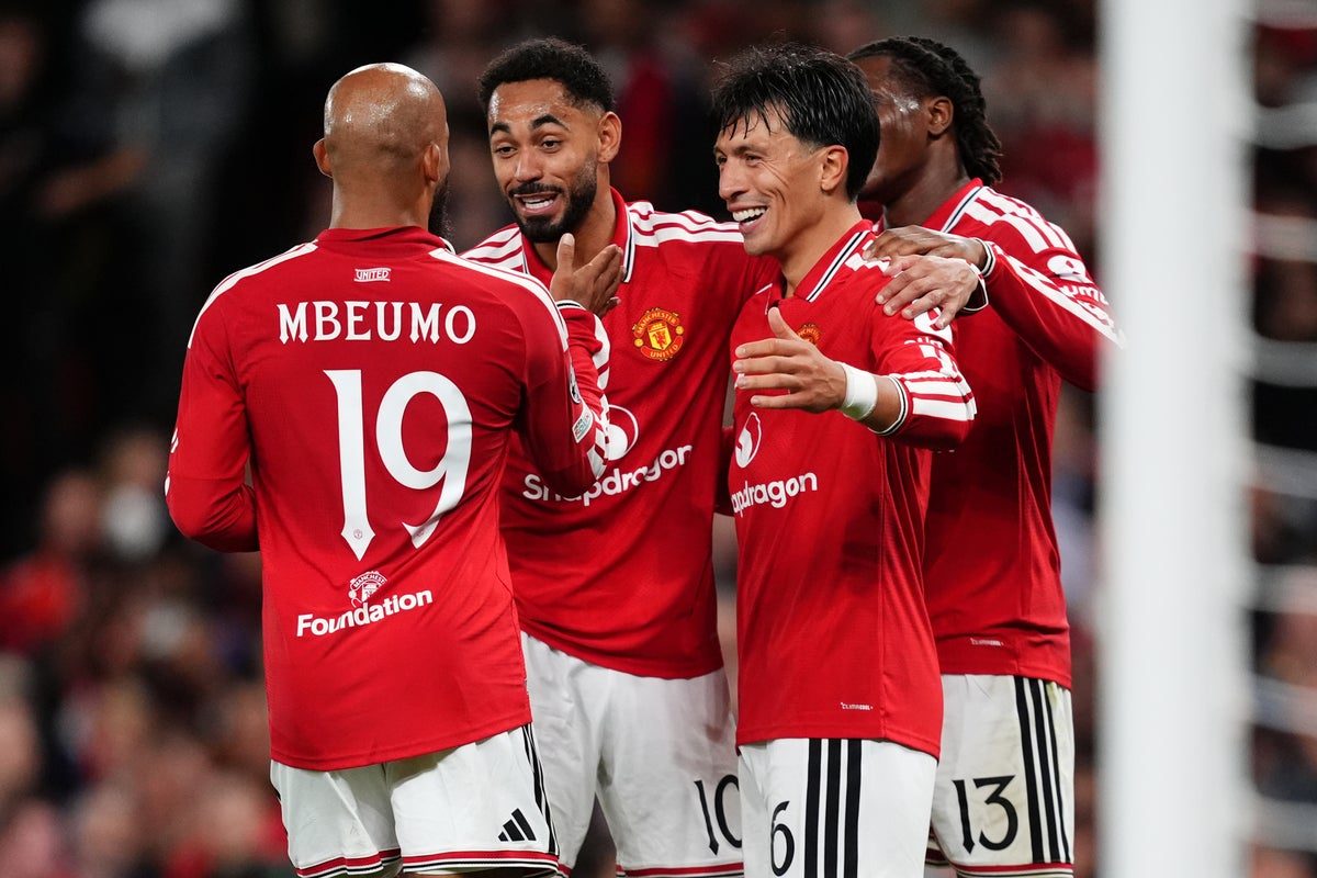 Man United v Sabah LIVE: Fernandes and Sesko extend lead as home side run rampant in Champions League