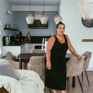 Malika ruilde een grote bel-etage in voor dit appartement in Hoboken: ‘‘We praten eindelijk weer’, zeggen mijn zonen’