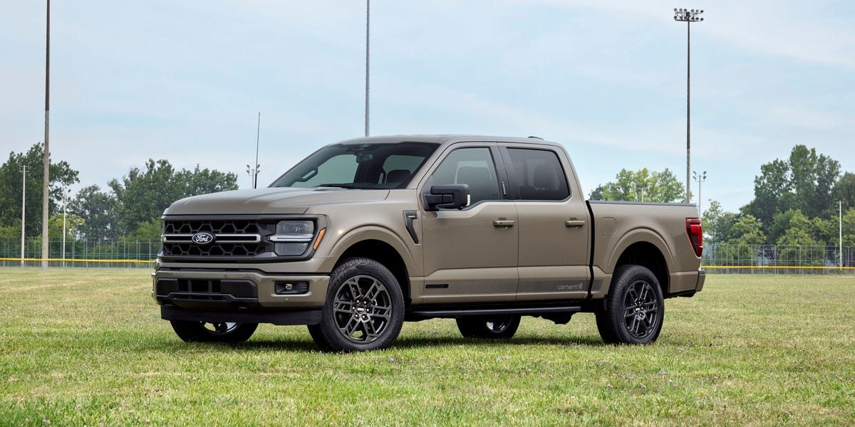 2027 Ford F-150 Gains a New Engine and a Carhartt-Branded Model