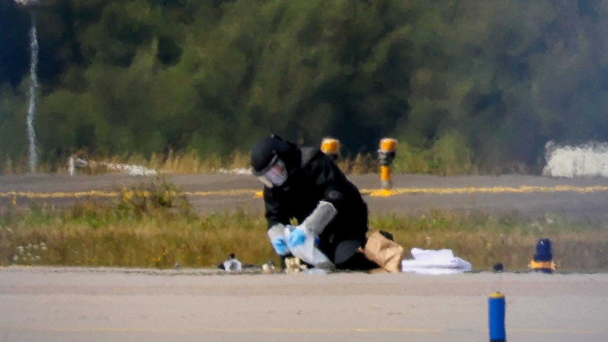 Niemcy. Szczątki drona blisko bazy Bundeswehry. Wielka akcja policji