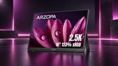 Anzeige: 16 Zoll großer Portable Monitor mit 2,5K-Auflösung für unter 130 Euro