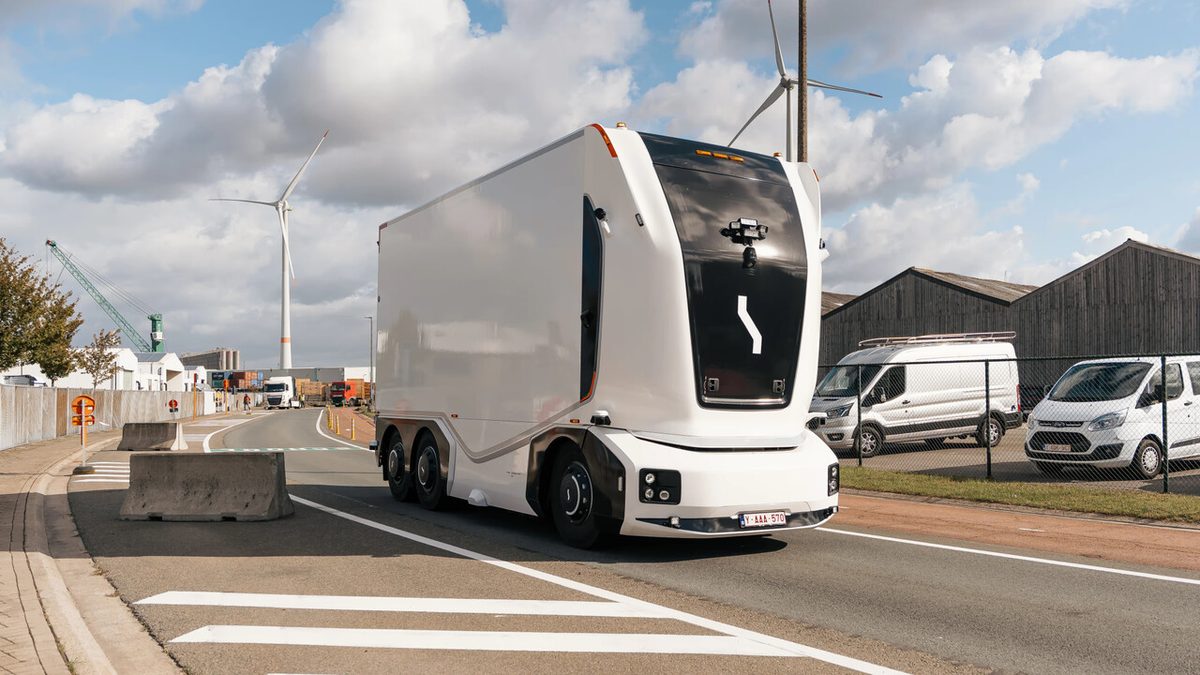 Ohne Führerhaus: Lidl lässt autonomen Lkw auf die Straße