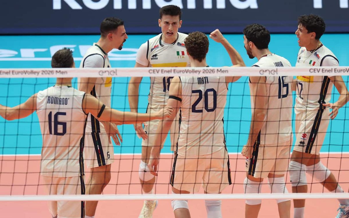 Europei di volley maschile, Italia-Cechia 3-1: quarta vittoria per gli azzurri