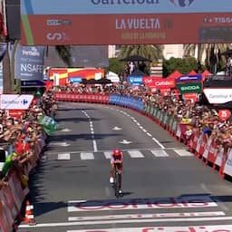 Video | Enric Mas verdedigt rode trui in Vuelta na sterke tijdrit