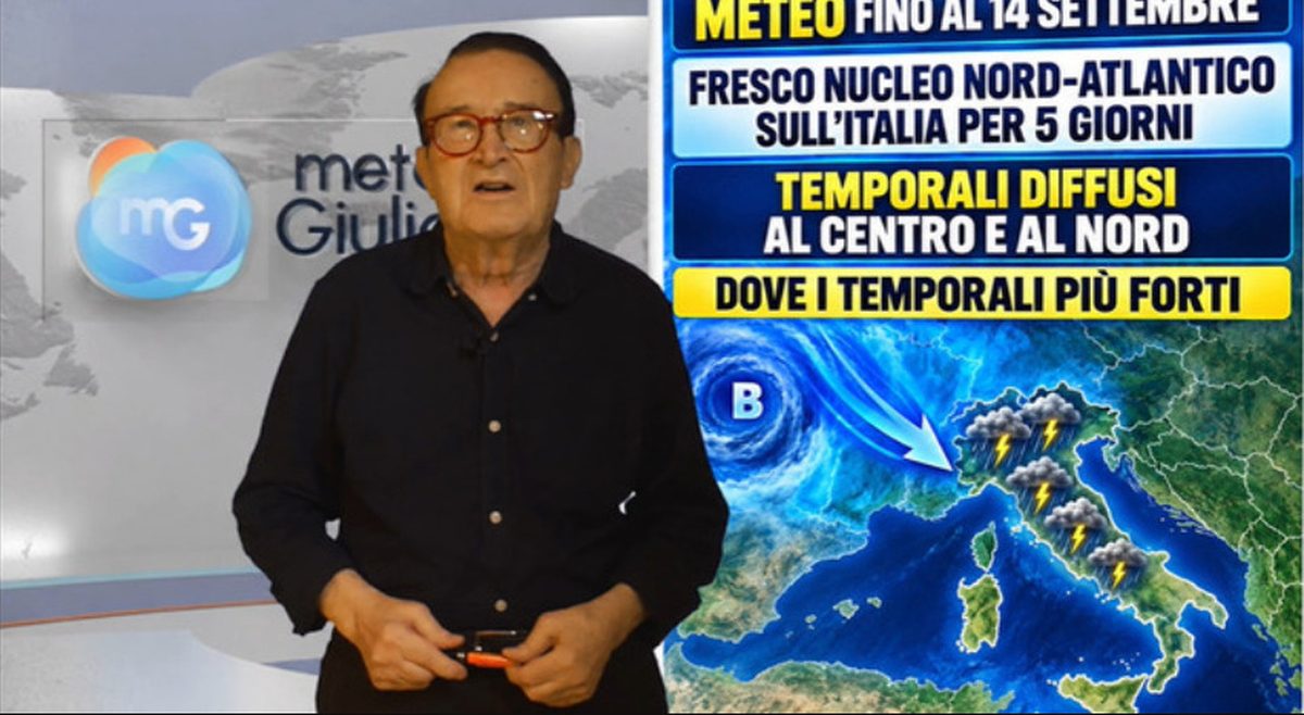Meteo, Giuliacci: «Dopo il maltempo torna il caldo». Ecco quando (e dove) risaliranno le temperature. Le previsioni