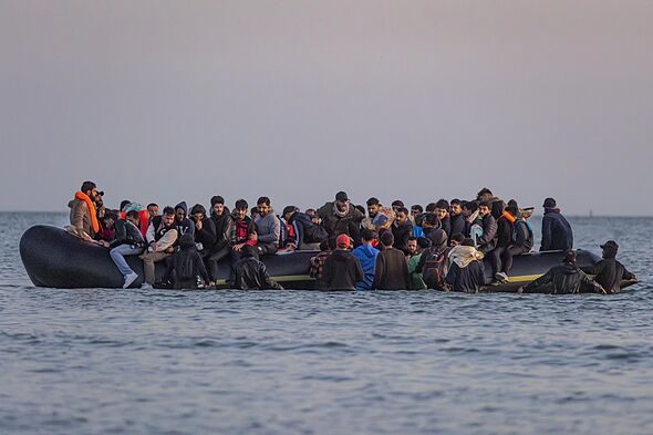 Small boat migrants handed hi-vis jackets for safety in UK village