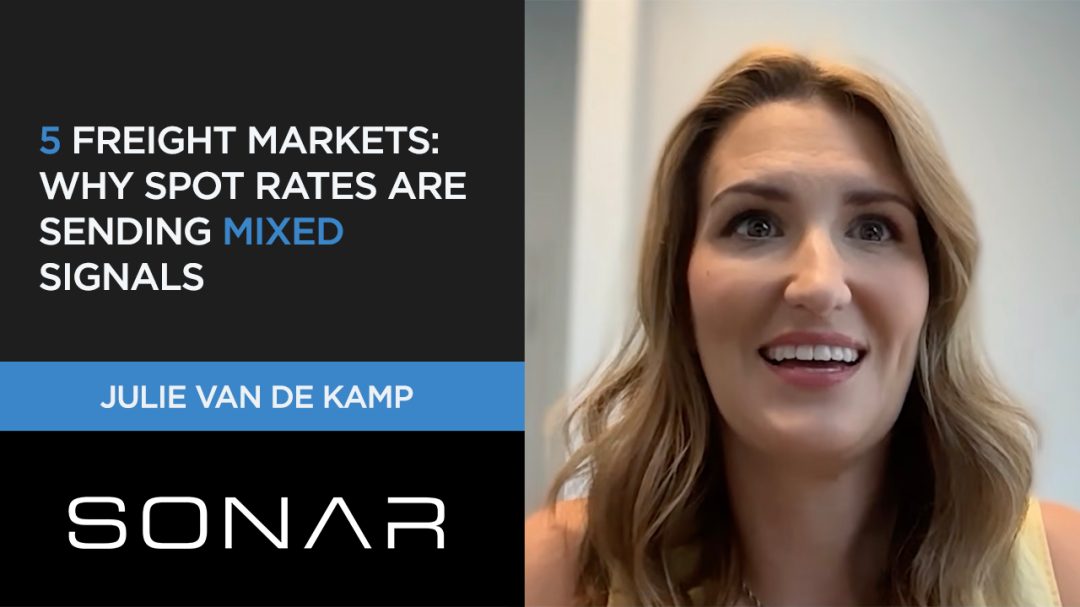 5 Freight Markets: Why Spot Rates Are Sending Mixed Signals