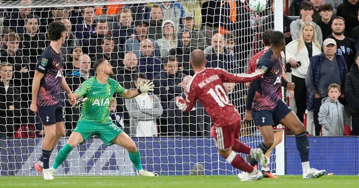 Coppa di lega inglese: Tottenham e De Zerbi eliminati, passa il Liverpool