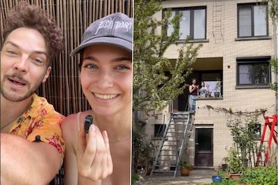 Tinne Oltmans en Oscar Willems hebben samen een huis gekocht: “Het is ons gelukt”