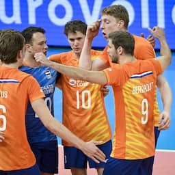 Volleyballers uitgeschakeld op EK ondanks sterke partij in vijfsetter tegen Finland