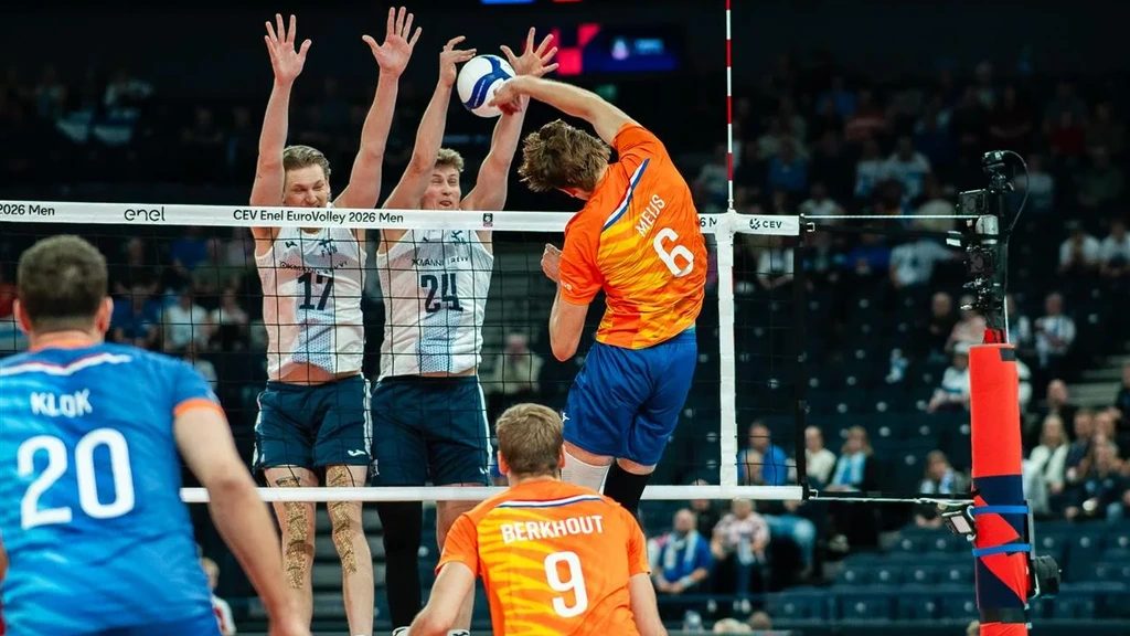 Volleyballers bezorgen Finland overwerk, maar zijn na nederlaag wel klaar op EK