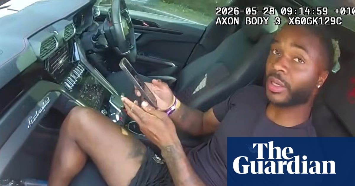 Raheem Sterling pleads guilty to dangerous driving and possession of nitrous oxide