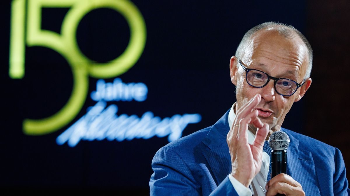 Friedrich Merz: Zum Durchschnaufen muss der Kanzler in der Keller