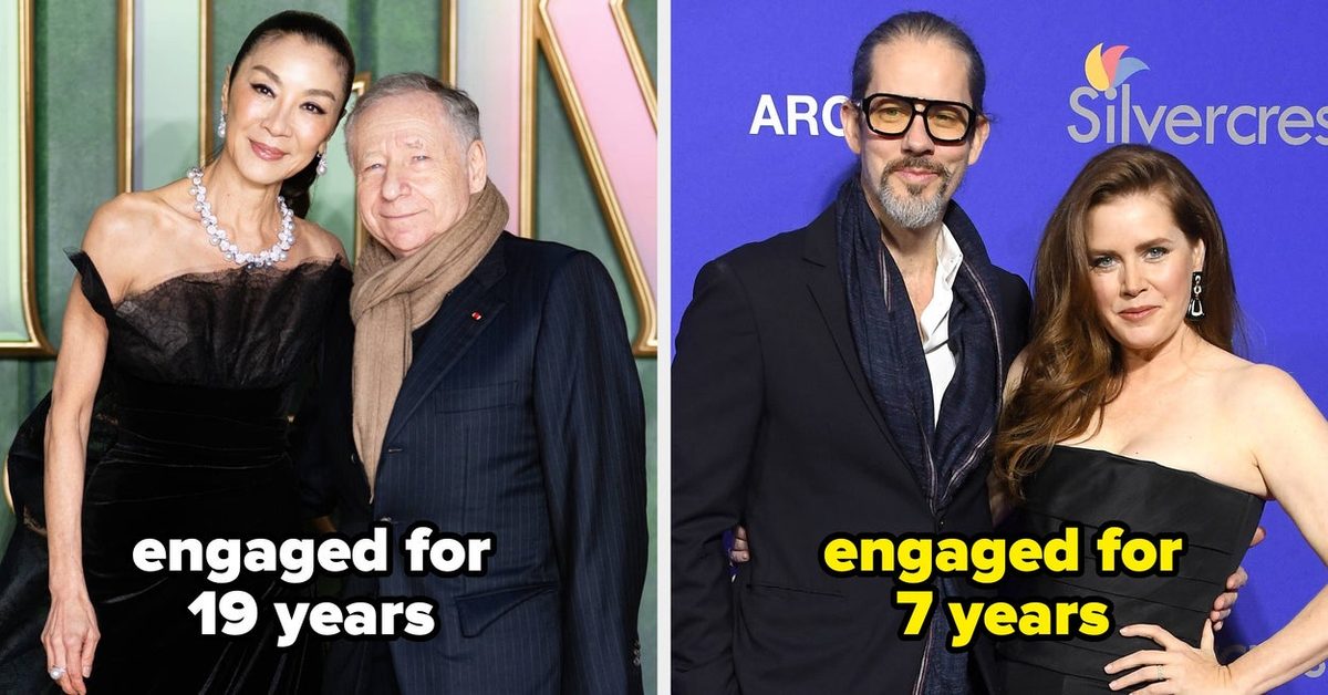 17 Celeb Couples Who Were Engaged 5+ Years Before Finally Tying The Knot…Or Breaking Up Forever