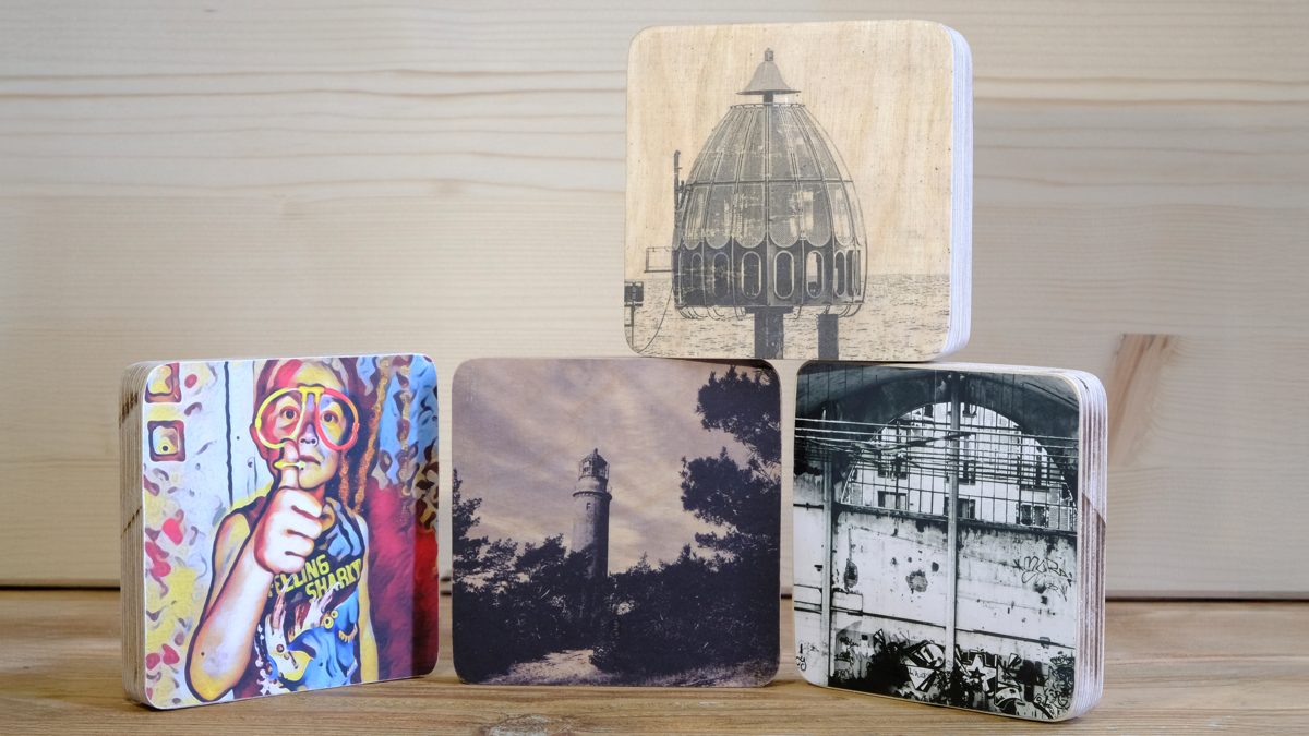 heise+ | DIY: Fotos auf Holz kaschieren oder transferieren
