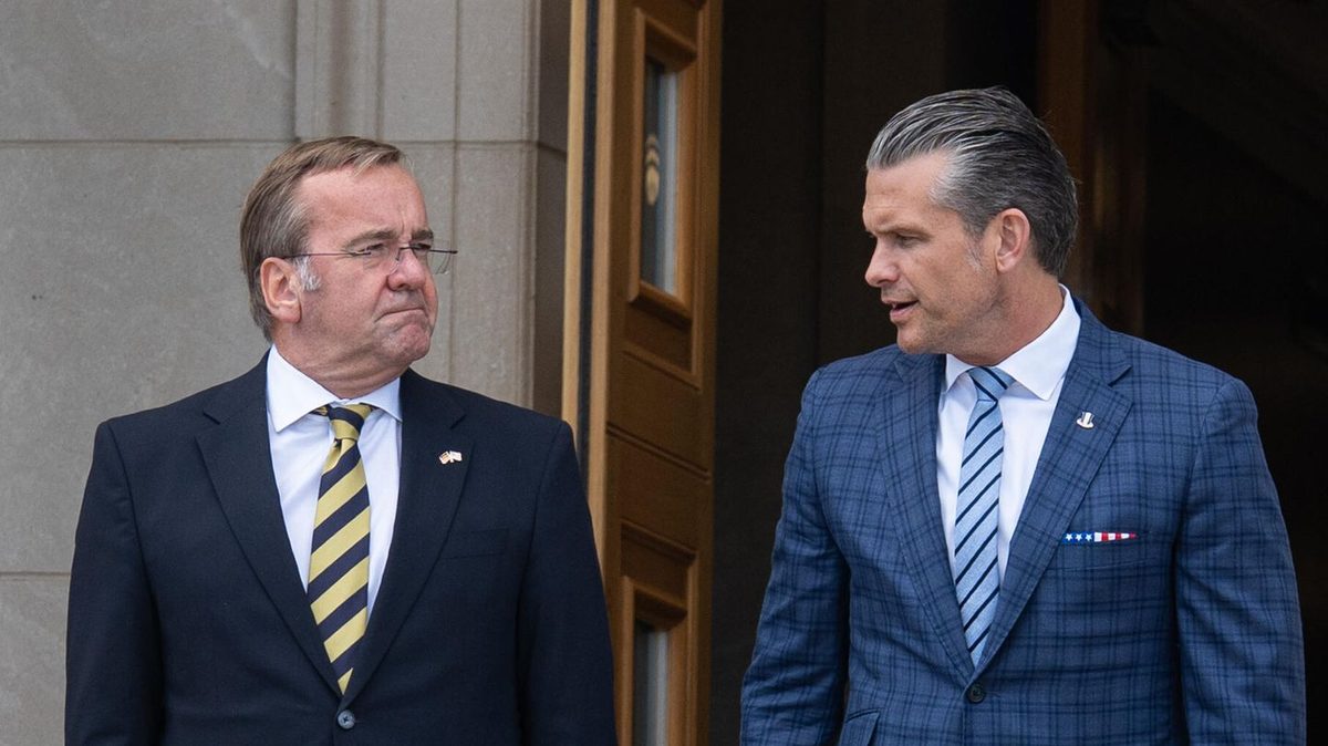 Verteidigungsminister: Pistorius und Hegseth schließen Verteidigungsdeal