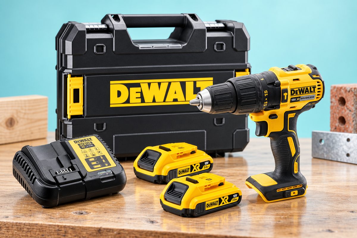 DEWALT 18V XR con due batterie a 179,90€, dal mobile alla muratura